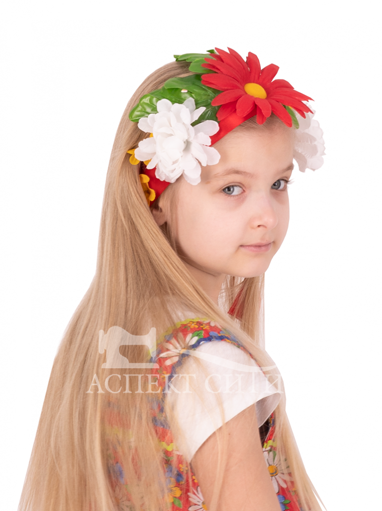 Мастер-класс «Повязка для волос для девочки с цветком канзаши своими руками»: